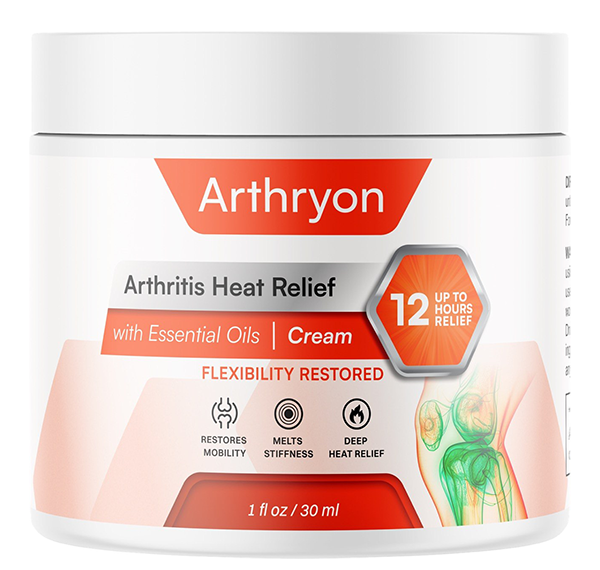 Arthryon Heat Relief Cream jar